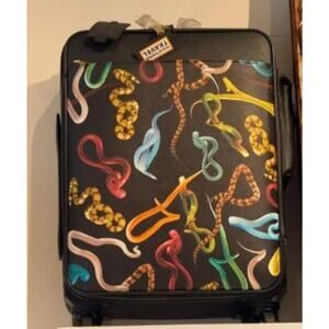 Seletti Toiletpaper Travel Trolley Snakes Suitcase